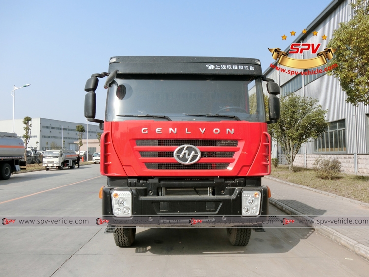 Water Bowser 20000 liters IVECO Red Front View